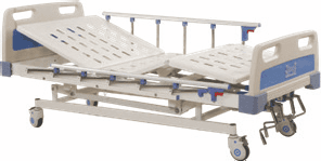 ICU Bed Five Functions Manual - Premium (Aluminium Railings)